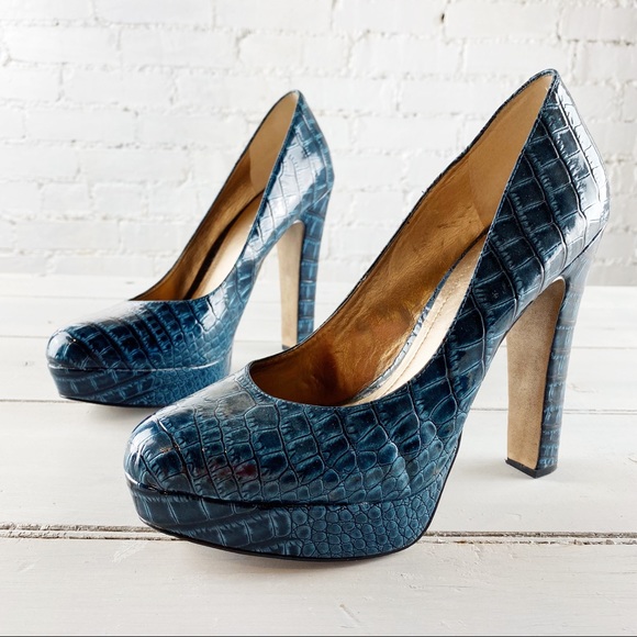BCBGeneration Shoes - BCBGeneration Alligator Platform heels